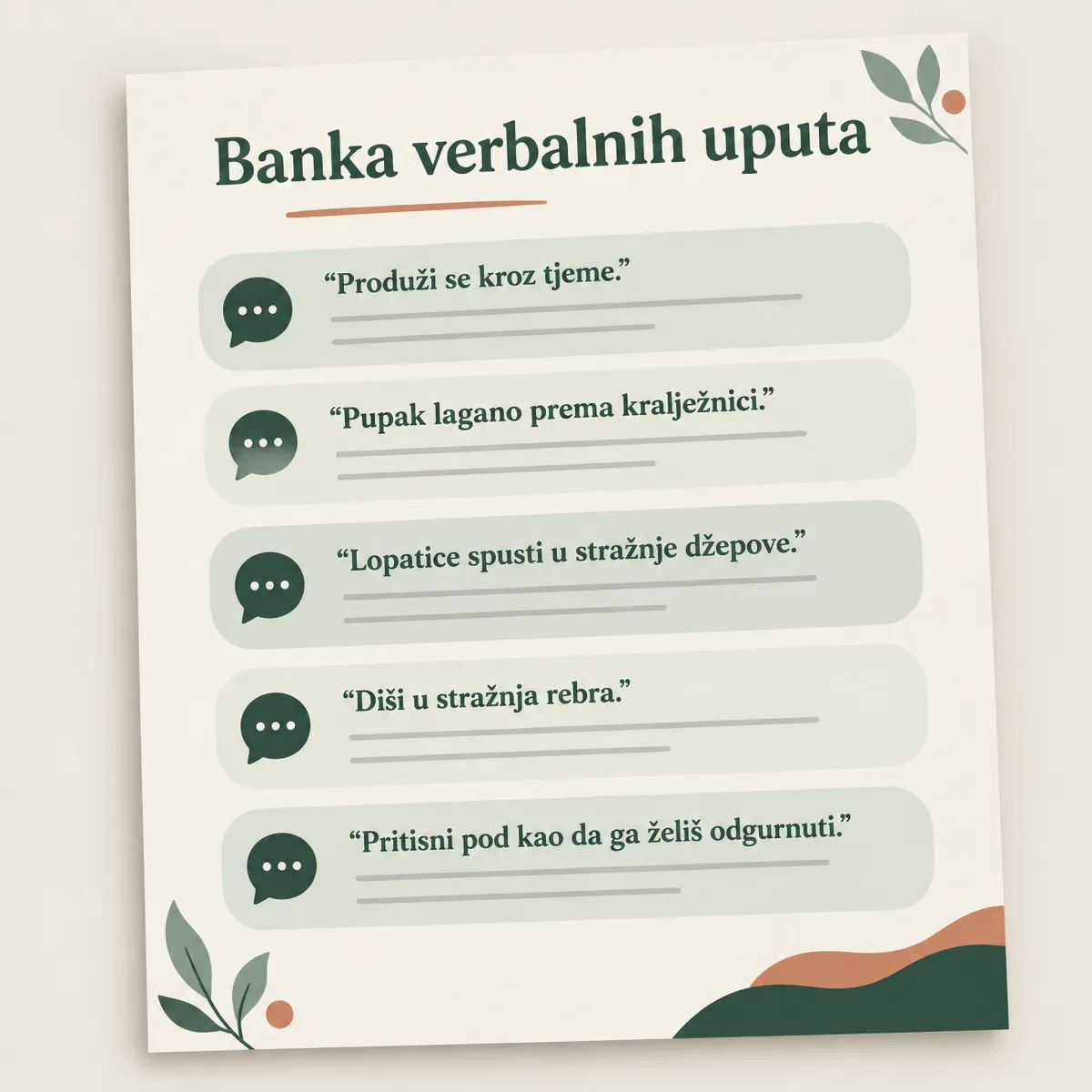 Banka verbalnih uputa