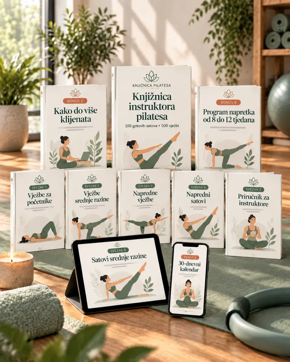 Kolekcija Knjižnica instruktora pilatesa